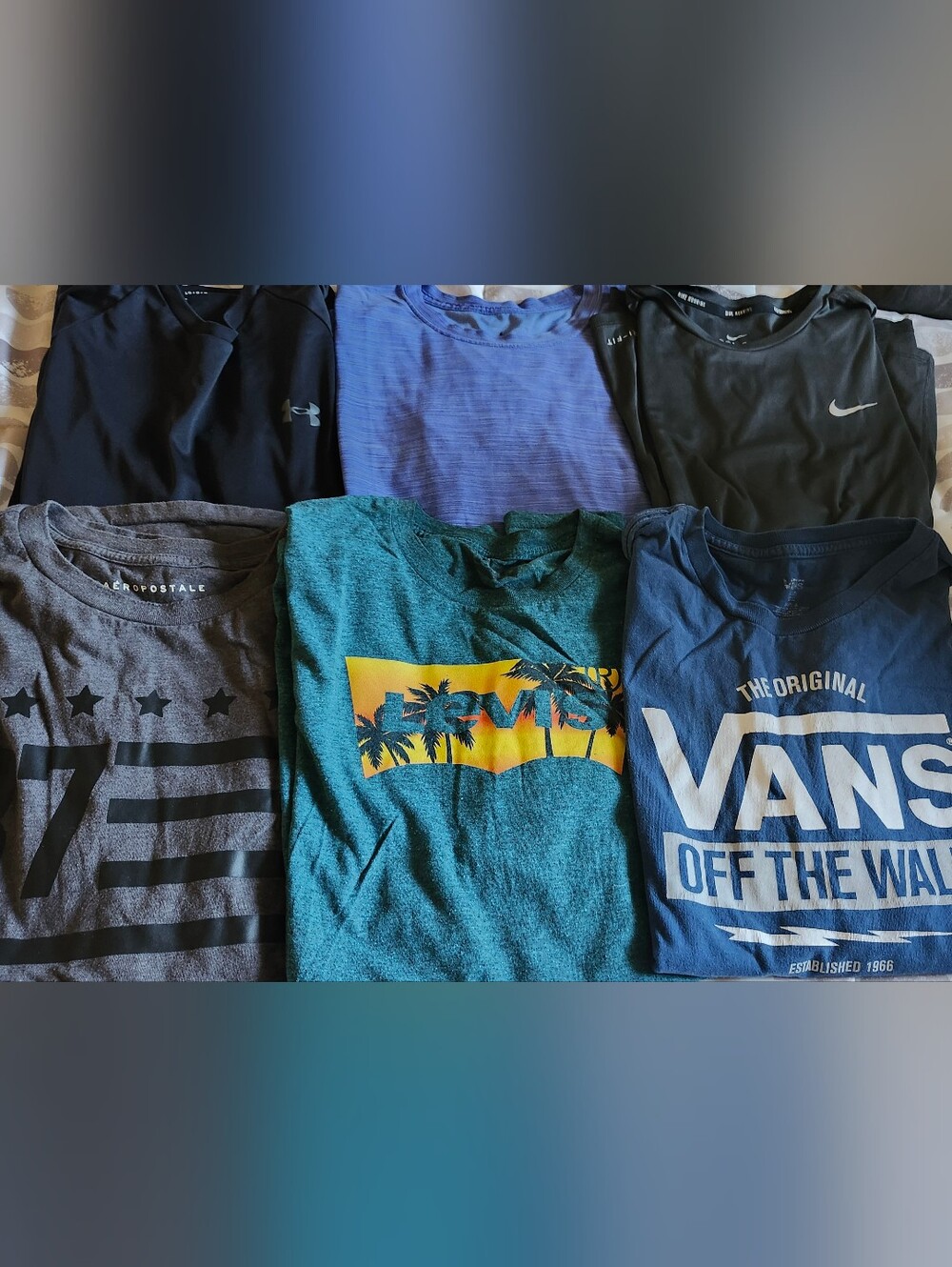 6 Mens L sgort Sleeve Ts